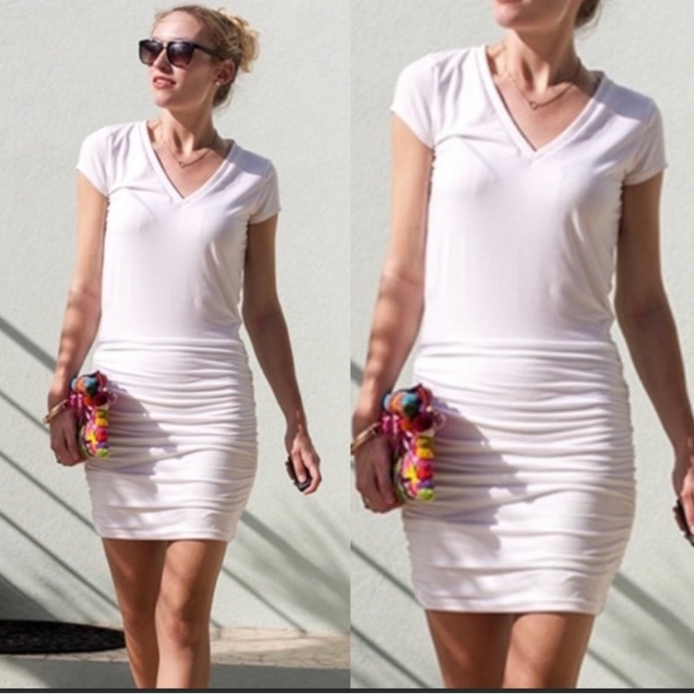 Athleta Topanga V neck dress S